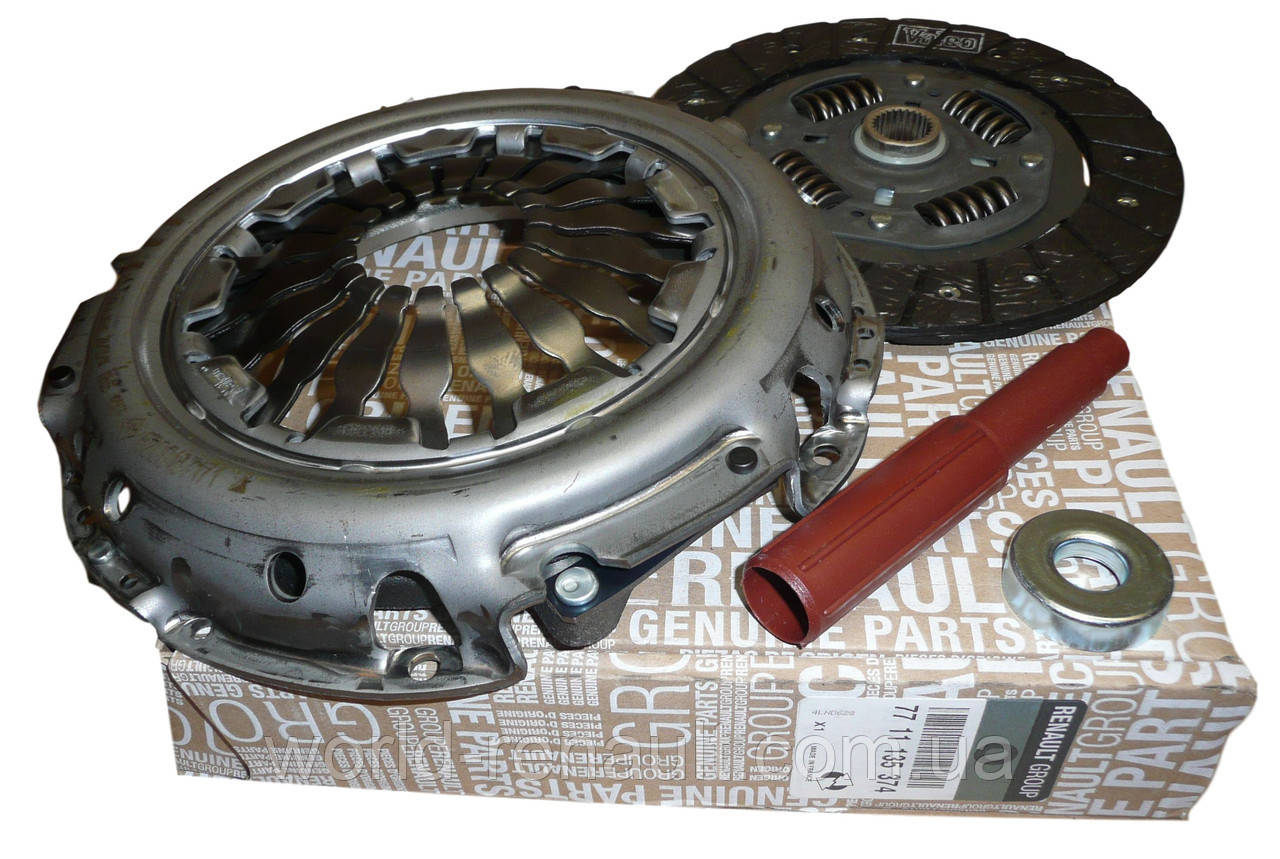 Комплект зчеплення на Рено Докер К7М 1.6i 8V — КПП JR5/ Renault ORIGINAL 7711135374