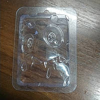 Пластикова форма для шоколаду Весела мордочка