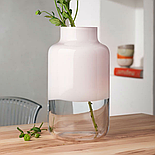 Ваза кришталева Magnolia Pink 32 см Nude Glass, фото 5