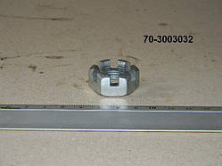 Гайка корончаста 70-3003032 (МТЗ-82) роздавчаної коробки ПВМ (М18х1.5)