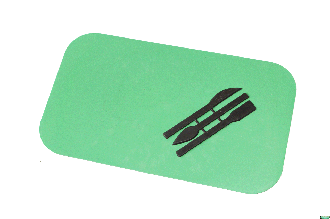 Дошка для пластиліну "Люкс Колор" ДПО-7 велика (195*340 мм)+стеки