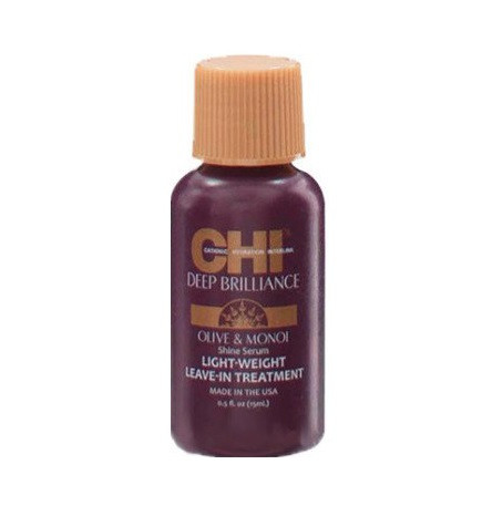 Незмивна сироватка шовк CHI Deep Brilliance Olive&Monoi 15 мл