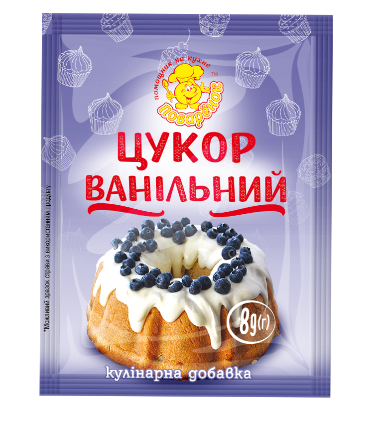 Ванільний цукор 8 г.