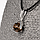Раухтопаз димчастий кварц срібний кулон, 928КЛР, фото 2
