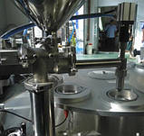 Машина для фасування рідких і сухих продуктів у стакан, фото 4