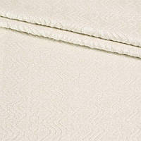 Пальтовая ткань с ворсом стриженым елочка зигзаг молочная, ш.150 (13015.024)
