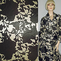 Ткань плащевая камуфляж в коричневые цветы, ш.150 (13541.001)