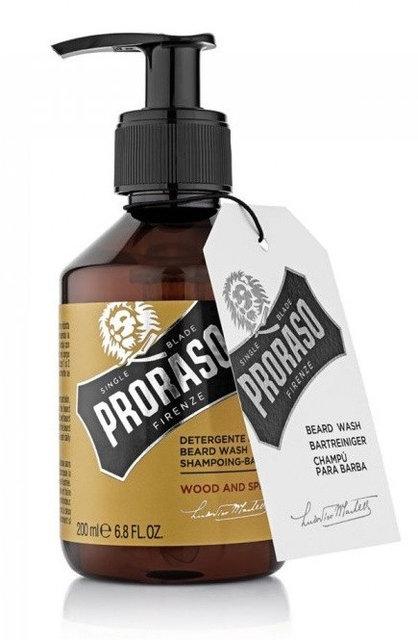 Шампунь для бороди Proraso Wood & Spice 200 мл