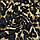 Поплін Діллон коричневий темний принт леопард ш.145, фото 2