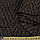 Рогожка костюмно-пальтова зигзаг чорно-бежева, ш.140, фото 2