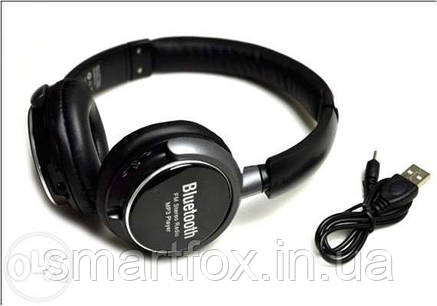 Навушники з вбуд плеєром NK-8001BT (Bluetooth +МР3)7611, фото 2