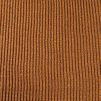 Трикотаж вязаный резинка коричневый светлый (чулок), ш.170 (14557.001)
