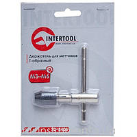 Держатель для метчиков Т-образный M3-M6 Intertool SD-8406