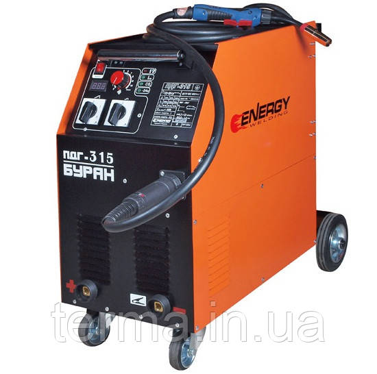 Трансформаторний напівавтомат ПДГ-315 "БУРАН" з рукавом ABICOR BINZEL