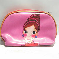 Косметичка для дівчинки шкірозамінник