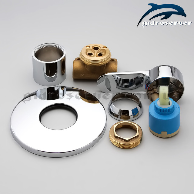 Змішувач для душу і гігієнічного душу SV-01.1 прихованого монтажу.