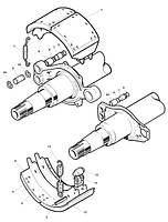 Вісь в сборі ROR TM TMT22510ACMX (MERITOR)
