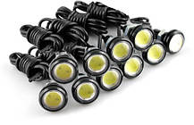 Яскраві DRL лінзи "Орлине око" COB LED EAGLE EYE 23 мм 3 W (Білий), фото 4