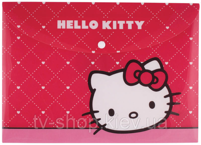 Папка на кнопці Kite Kitty, А4