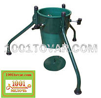 Тренога-підставка для Новорічної ялинки металева з пластиковим відром, розкладне