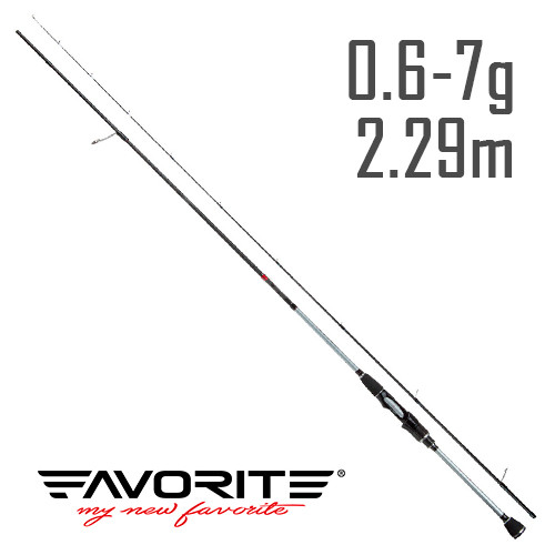 Спінінг Favorite Impulse New IMP-762UL-T 2.29 m 0.6-7g Fast