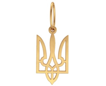 Кулон серебряный Герб Украины,Тризуб - фото 5 - id-p74553269