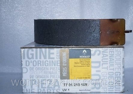 Renault (Original) 7701210109 — Барабанні гальмівні колодки (задні) Renault Dokker 2012г., фото 1