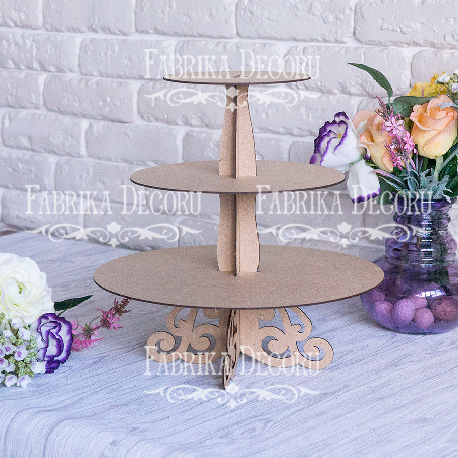 Підставка для солодощів FDPO-088. КРУГЛА, фото 1