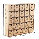 Заготівка для декорування "Адвент календар жіночий на 25 днів", фото 2