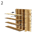Заготівка для декорування "Адвент календар жіночий на 25 днів", фото 3