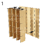 Заготівка для декорування "Адвент календар жіночий на 25 днів", фото 4