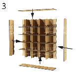 Заготівка для декорування "Адвент календар жіночий на 25 днів", фото 5