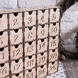 Заготівка для декорування "Адвент календар жіночий на 25 днів", фото 7