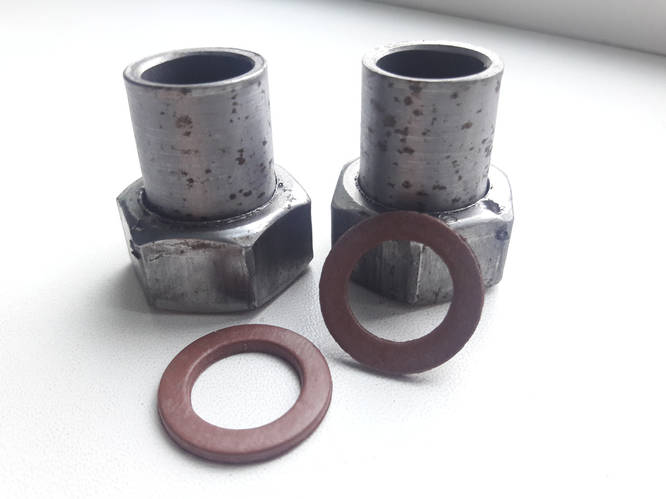 (КМЧ) Комплект монтажних частин до газового лічильника 3/4" (ID ...