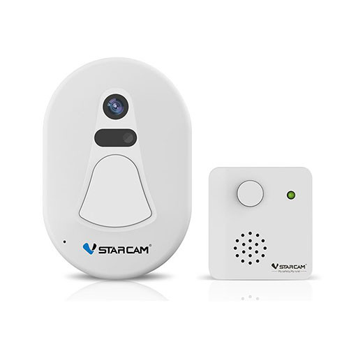 Дверний дзвінок WiFi з камерою VStarcam D1 c відправкою фото на смартфон
