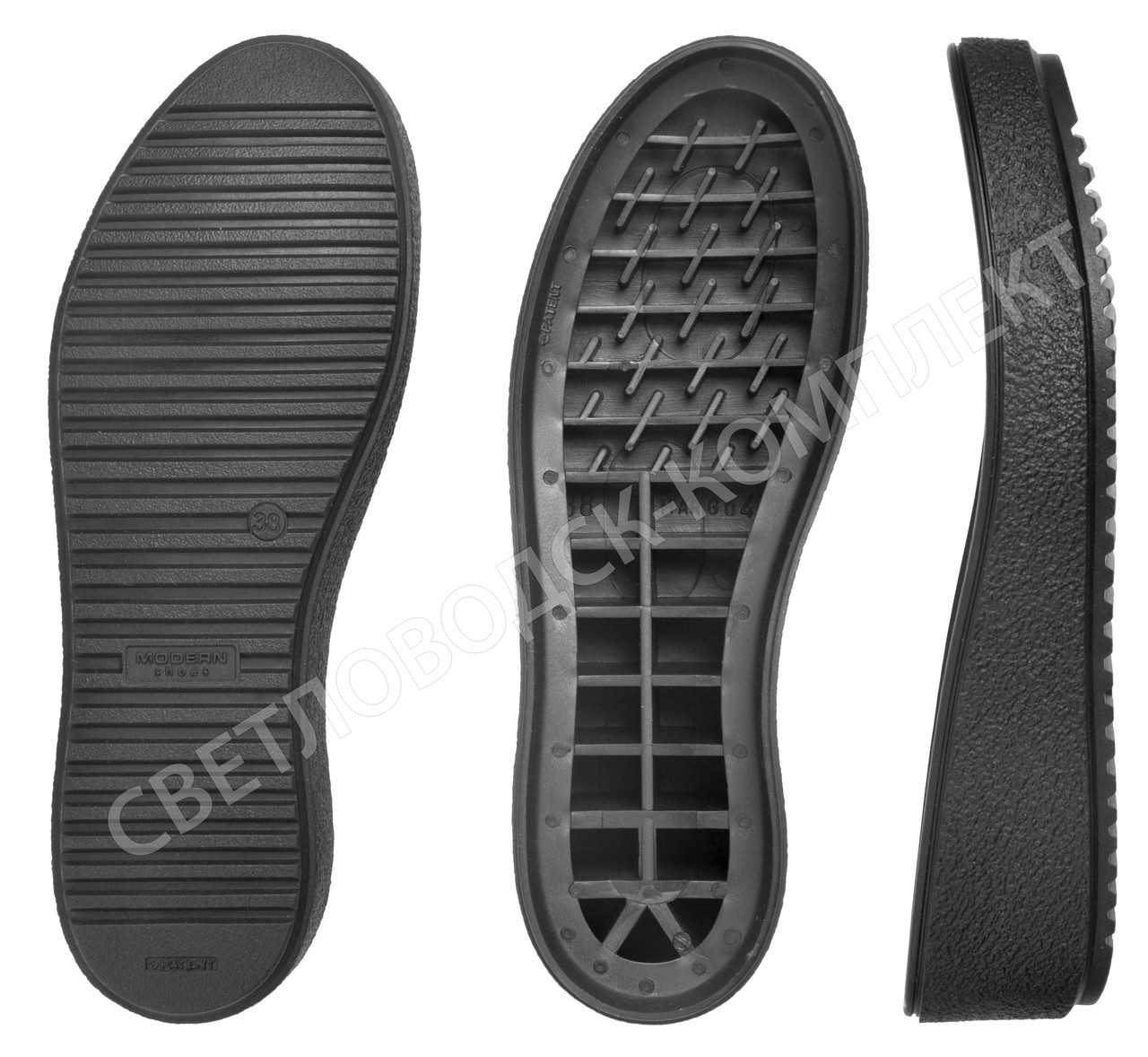 Підошва для взуття Марго-4 (Margo-4) ТR, кол. чорний, фото 1