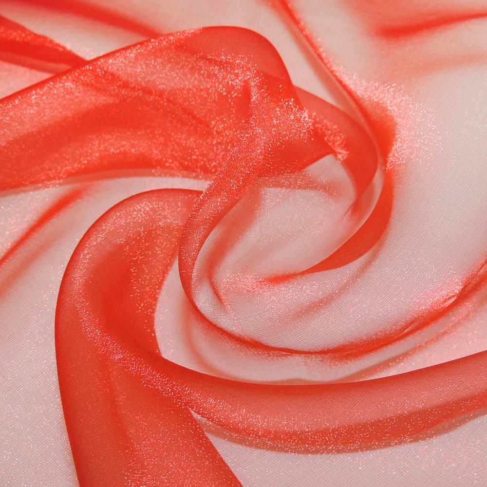 Мусс органза гардинная красная, ш.280 (30508.029) (ID#776606100), цена ...