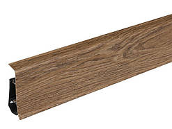 Плінтус підлоговий "Arbiton INDO" колір Дуб скельний №11, розмір 2500х70х26мм