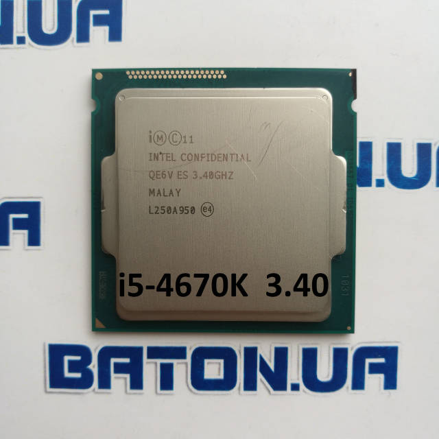 I5 4670k Cpu 1150 I5 2QX8541 Intel Core I5 I5-4670K GHz Processor
