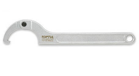 Ключ шарнірний для круглих шліцьових гайок 80-120мм Toptul AEEX1AA2, фото 1