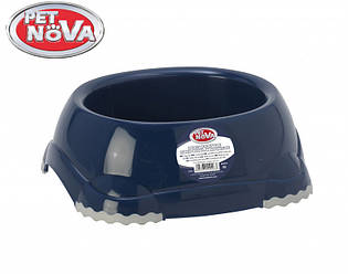 Миска нековзна для собак Pet Nova 315 мл Синя