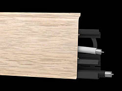 Плінтус підлоговий "Arbiton INDO" колір Каштан жирону №25, розмір 2500х70х26мм