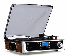 НІМЕЦЬКИЙ TURNTABLE з динаміками і AUX IN RADIO, фото 3