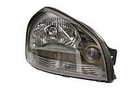 Права передня фара Hyundai Tucson 2004-2014 H4 ел.з чорною рамкою 221-1134R-LDEM2