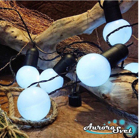 LED гирлянда ЛАМПОЧКИ. Світлодіодна гірлянда. Гірлянда LED. Виробництво Франція.