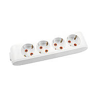 Колодка 4 гнізда з заземленням Multi-let VIKO, 0494