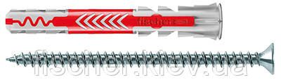 Дюбель DUOPOWER 6x50 S з шурупом універсальний високотехнологічний Fischer (Фішер), 538240-1 - фото 1 - id-p844138936