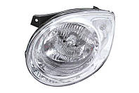 Ліва передня фара Kia Picanto 2007-2010 H4, ел. рег., з моторч. 223-1128LMLD-EM