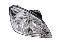 Права передня фара Kia Rio II 2005-2010 H4 з білим поворотн.ел. 223-1123R-LD-EM