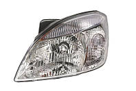 Ліва передня фара Kia Rio II 2005-2010 H4 з білим поворотн.хутро. 223-1123L-LD-E